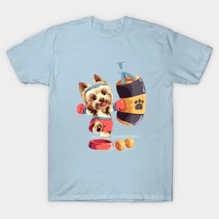 Yorkshire Terrier Boxing T-Shirt